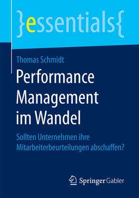 Schmidt |  Performance Management im Wandel | eBook | Sack Fachmedien