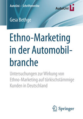 Bethge |  Ethno-Marketing in der Automobilbranche | eBook | Sack Fachmedien