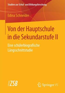 Schneider |  Von der Hauptschule in die Sekundarstufe II | Buch |  Sack Fachmedien