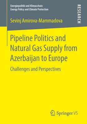 Amirova-Mammadova |  Pipeline Politics and Natural Gas Supply from Azerbaijan to Europe | Buch |  Sack Fachmedien