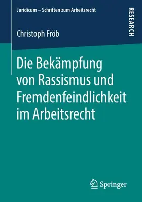 Fröb |  Die Bekämpfung von Rassismus und Fremdenfeindlichkeit im Arbeitsrecht | Buch |  Sack Fachmedien