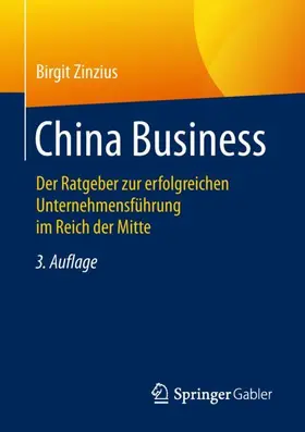 Zinzius |  China Business | Buch |  Sack Fachmedien