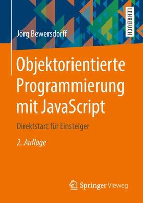 Bewersdorff |  Objektorientierte Programmierung mit JavaScript | Buch |  Sack Fachmedien
