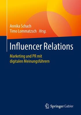 Lommatzsch / Schach |  Influencer Relations | Buch |  Sack Fachmedien