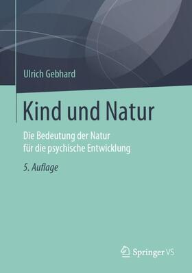 Gebhard |  Kind und Natur | Buch |  Sack Fachmedien