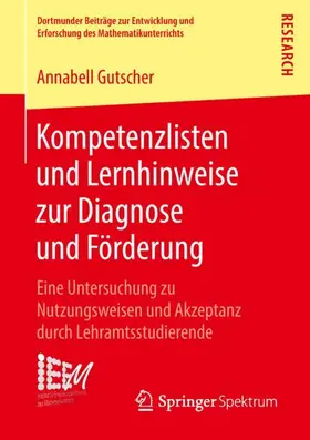 Gutscher |  Kompetenzlisten und Lernhinweise zur Diagnose und Förderung | Buch |  Sack Fachmedien