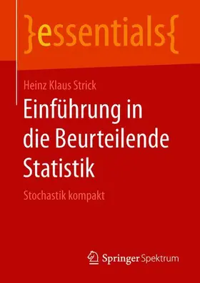 Strick |  Einführung in die Beurteilende Statistik | Buch |  Sack Fachmedien