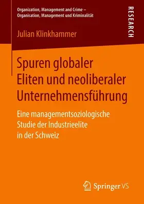 Klinkhammer |  Spuren globaler Eliten und neoliberaler Unternehmensführung | Buch |  Sack Fachmedien