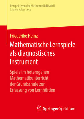 Heinz |  Mathematische Lernspiele als diagnostisches Instrument | eBook | Sack Fachmedien