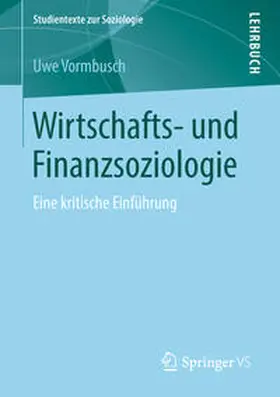 Vormbusch |  Wirtschafts- und Finanzsoziologie | eBook | Sack Fachmedien