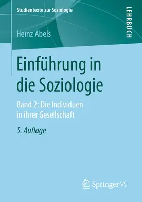 Abels |  Einführung in die Soziologie | Buch |  Sack Fachmedien