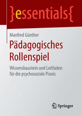 Günther |  Pädagogisches Rollenspiel | Buch |  Sack Fachmedien