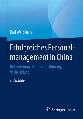 Waldkirch |  Erfolgreiches Personalmanagement in China | Buch |  Sack Fachmedien