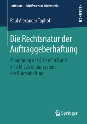 Tophof |  Die Rechtsnatur der Auftraggeberhaftung | eBook | Sack Fachmedien