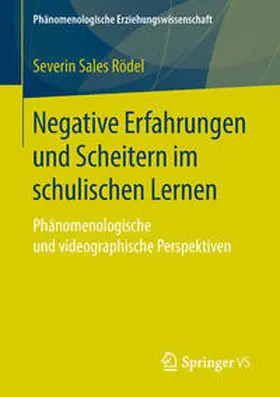 Rödel |  Negative Erfahrungen und Scheitern im schulischen Lernen | Buch |  Sack Fachmedien