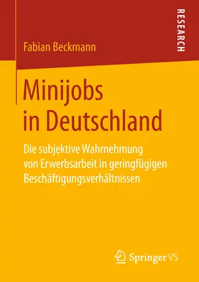 Beckmann |  Minijobs in Deutschland | eBook | Sack Fachmedien