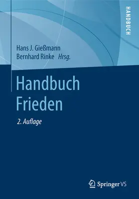 Gießmann / Rinke |  Handbuch Frieden | eBook | Sack Fachmedien