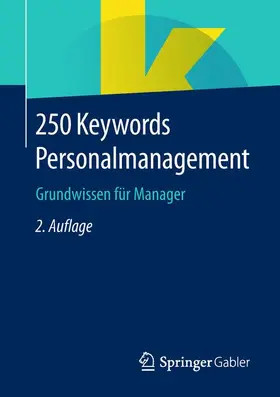  250 Keywords Personalmanagement | Buch |  Sack Fachmedien