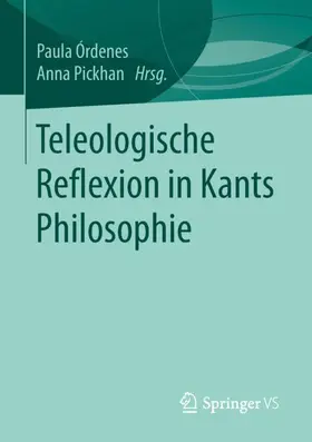 Pickhan / Órdenes / Órdenes Azu´a |  Teleologische Reflexion in Kants Philosophie | Buch |  Sack Fachmedien