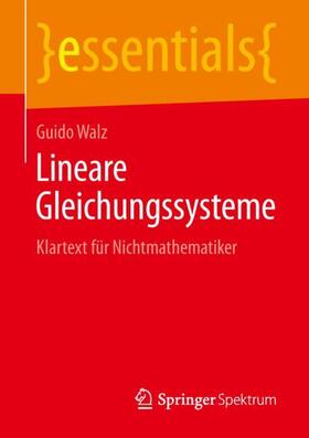 Walz |  Lineare Gleichungssysteme | Buch |  Sack Fachmedien