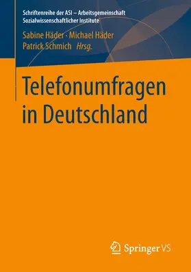 Häder / Schmich |  Telefonumfragen in Deutschland | eBook | Sack Fachmedien