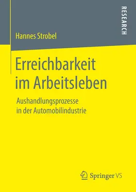 Strobel |  Erreichbarkeit im Arbeitsleben | Buch |  Sack Fachmedien