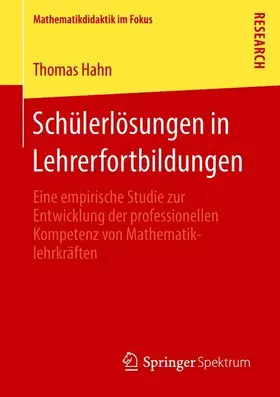 Hahn |  Schülerlösungen in Lehrerfortbildungen | Buch |  Sack Fachmedien