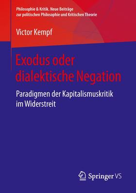 Kempf |  Exodus oder dialektische Negation | Buch |  Sack Fachmedien