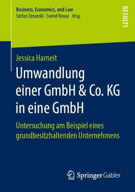 Harneit |  Umwandlung einer GmbH & Co. KG in eine GmbH | Buch |  Sack Fachmedien