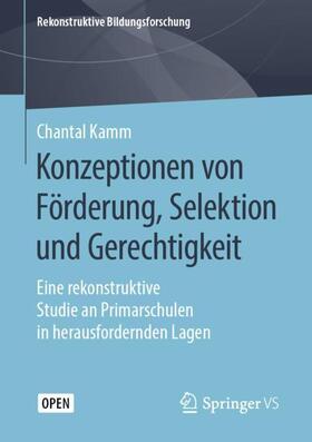 Kamm |  Konzeptionen von Förderung, Selektion und Gerechtigkeit | Buch |  Sack Fachmedien