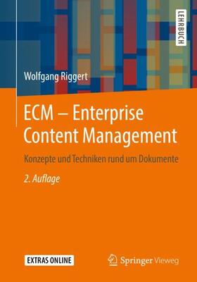 Riggert |  ECM ¿ Enterprise Content Management | Buch |  Sack Fachmedien