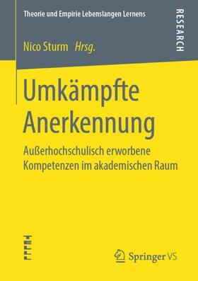 Sturm |  Umkämpfte Anerkennung | Buch |  Sack Fachmedien