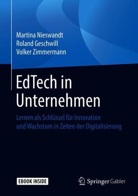 Geschwill / Nieswandt / Zimmermann |  Nieswandt, M: EdTech in Unternehmen | Buch |  Sack Fachmedien