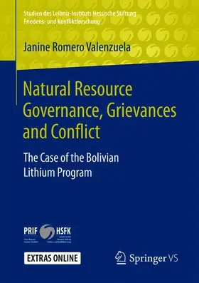 Romero Valenzuela |  Natural Resource Governance, Grievances and Conflict | Buch |  Sack Fachmedien