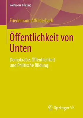 Affolderbach |  Öffentlichkeit von Unten | eBook | Sack Fachmedien