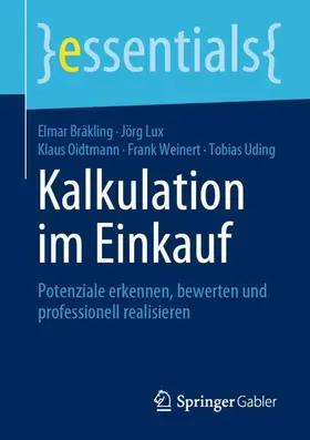 Bräkling / Lux / Uding |  Kalkulation im Einkauf | Buch |  Sack Fachmedien