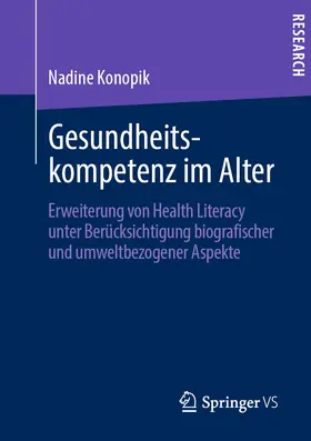 Konopik |  Gesundheitskompetenz im Alter | eBook | Sack Fachmedien