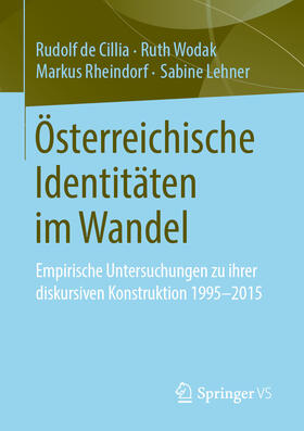 de Cillia / Wodak / Rheindorf |  Österreichische Identitäten im Wandel | eBook | Sack Fachmedien