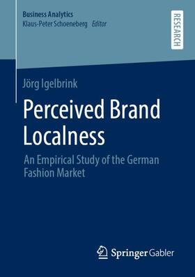 Igelbrink |  Perceived Brand Localness | Buch |  Sack Fachmedien