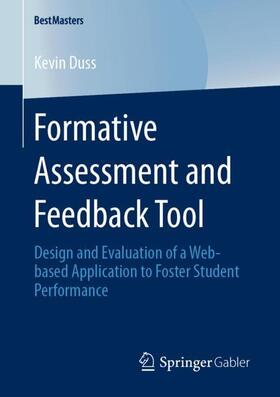 Duss |  Formative Assessment and Feedback Tool | Buch |  Sack Fachmedien