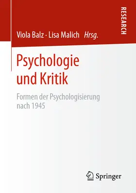 Balz / Malich |  Psychologie und Kritik | eBook | Sack Fachmedien