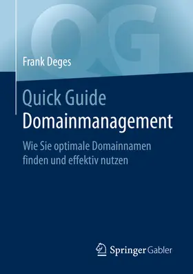 Deges |  Quick Guide Domainmanagement | eBook | Sack Fachmedien