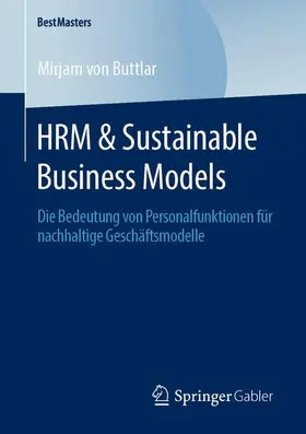 von Buttlar |  HRM & Sustainable Business Models | Buch |  Sack Fachmedien