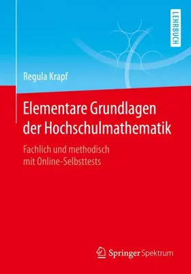 Krapf |  Elementare Grundlagen der Hochschulmathematik | Buch |  Sack Fachmedien