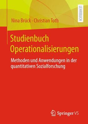 Toth / Brück |  Studienbuch Operationalisierungen | Buch |  Sack Fachmedien