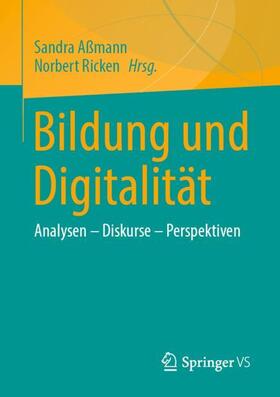 Ricken / Aßmann |  Bildung und Digitalität | Buch |  Sack Fachmedien