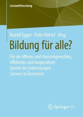 Härtel / Egger |  Bildung für alle? | Buch |  Sack Fachmedien