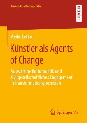 Lettau |  Künstler als Agents of Change | Buch |  Sack Fachmedien