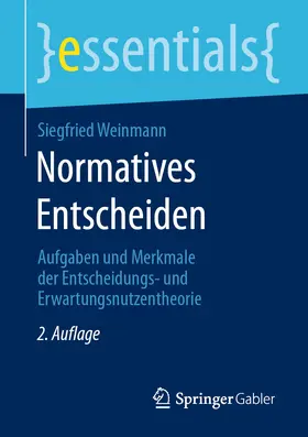 Weinmann |  Normatives Entscheiden | eBook | Sack Fachmedien