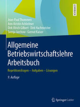 Thommen / Achleitner / Gilbert |  Allgemeine Betriebswirtschaftslehre Arbeitsbuch | eBook | Sack Fachmedien